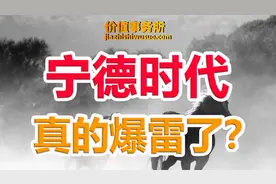 被错杀了！宁德时代2022年一季报没有暴雷，反而藏着大利好！视频封面
