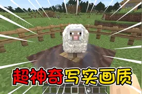 我的世界：超高写实画质的MC！托尼老师为小羊的梳发型！视频封面