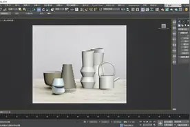 3Dmax建模100例027例：陶瓷器皿模型视频封面