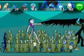 火柴人战争修改版：新加的法师很强力 皮肤有点帅气