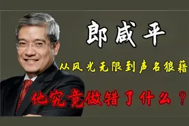 郎咸平：从风光无限到声名狼藉，他究竟做错了什么？视频封面