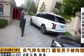 一路虎司机恶意堵门，被警方拘留丨法治进行时视频封面