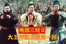 东汉乱世出英雄，评说经典《三国演义》第一回：桃园三结义视频封面
