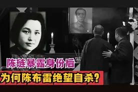 陈琏：潜伏在国民党父亲身边，暴露身份后，父亲陈布雷绝望自杀