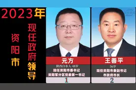 四川省资阳市现任政府领导，市长和9位副市长，你知道哪几位呢？视频封面