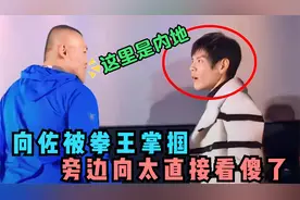 向佐被拳王当众掌掴，旁边向太直接看呆了！当明星遇到突发情况视频封面