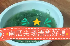 南瓜尖不要扔了，自制一道，让我们一起来看看吧