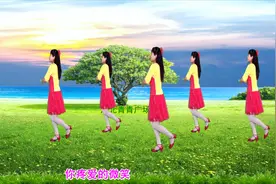 广场热门舞蹈《万爱千恩》走心感人，动感32步附分解