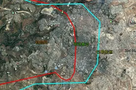 卫星地图看耶路撒冷在以色列和巴勒斯坦，为什么共用一个首都？视频封面