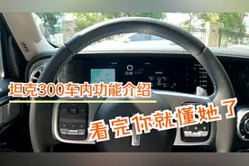 浪叔超详细介绍坦克300车内功能，看完你一定比销售更懂这台车了