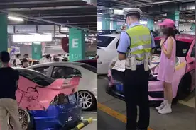 广东佛山多名车主停车场搞party 警方出动当场查扣54辆非法改装车视频封面