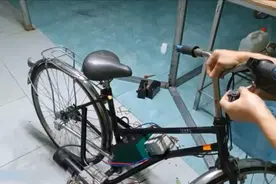 用500W减速机改造普通自行车，秒变电力驱动自行车！视频封面