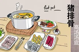 如何制作猪排骨高汤汤底？吃一顿温暖可口的火锅▪微风小雨发呆▪视频封面