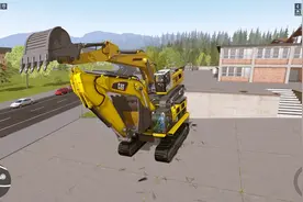 建筑模拟-挖机拉车操作详解-新手教学第九期