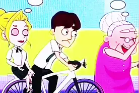 趣味小游戏；小姐姐扶老奶奶过马路视频封面