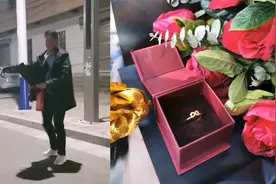郑州一男子表白失败，路过单身女子大胆喊话要鲜花，事后全网寻人视频封面