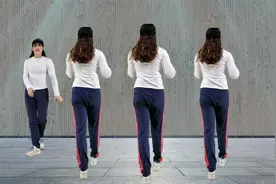 最新广场舞《狂飙》背面弹跳，2023最火广场舞