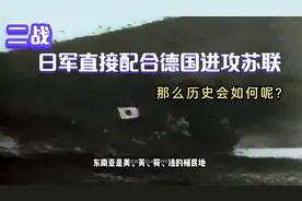 在二战中 如果日军直接配合德国进攻苏联 那么历史会如何呢？视频封面
