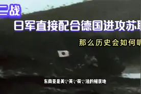 在二战中 如果日军直接配合德国进攻苏联 那么历史会如何呢？视频封面