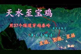 连霍高速之宝天段，三维地图带你走街亭，跨东坝，飞跃秦岭！视频封面