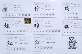 学前识字相似字·鸡鸭挂娃幼升小衔接语文#七月打卡挑战#