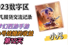 梦幻西游手游：2023区，小号结婚的好处，新囤货知识点视频封面