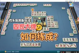 欢乐麻将新玩法，把把做大牌清松拿捏