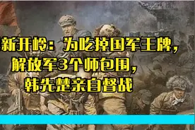 决战新开岭：为吃掉国军王牌，解放军3个师包围，韩先楚亲自督战视频封面