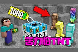 我的世界：苦力怕TNT？一点燃苦力怕都消失了！