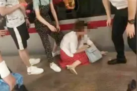女子强闯高铁站，伸脚到站台缝隙致高铁延误，被拘留9天视频封面