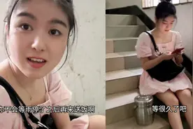 女友担心男友饿着，冒雨给他送饭全身湿透，心疼地男友直说傻超暖视频封面