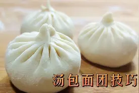 灌汤包没汤又没褶？面点师教你和面技巧和详细细节，做汤包不再难视频封面