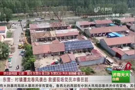 东营一村庄遭龙卷风袭击，房屋、电力设备受损，党员紧急抢险救灾视频封面