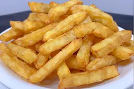 炸土豆条，直接下锅炸是大错，教你正确做法，香甜酥脆凉了嘎嘣脆