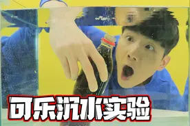 可乐沉水实验！真假测评，坤坤使用终极杀手锏视频封面