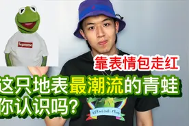 靠表情包走红却又很潮流的这只青蛙你认识吗？视频封面