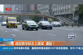 违反禁令标志上高架，遭起！视频封面