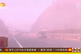 湘北多地现大雾，湖南72个收费站、8条高速受大雾影响管制视频封面