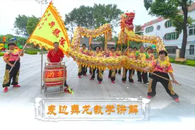 岭南非遗--《麦边舞龙》教学讲解：快腾进、龙出宫！