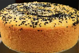 纯玉米面蒸蛋糕，不用烤箱，不用打发鸡蛋，柔软细腻，简单易做