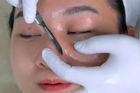 ASMR 女士修面 韩国水光肌皮肤管理-下视频封面