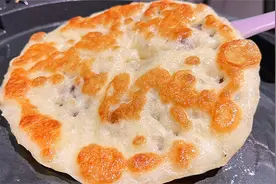 1斤面9两水，这方法烙饼比面包还香，食材和做法都超简单视频封面