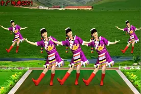 藏族民歌广场舞《祝酒歌》草原民族风健身舞，32步附分解教学