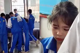 妹妹遇难题上楼哭着找哥哥，瞬间一群哥哥围来帮忙，网友：团宠呀视频封面