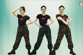 广场舞《云底人间》火爆网红酷飒超美单人水兵舞，简单易学视频封面