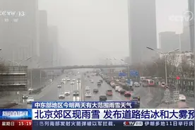 中东部今明两天大范围雨雪 北京发布道路结冰和大雾预警视频封面