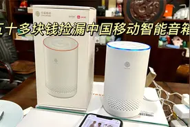 现货实力说话，收来一批中国移动智能音箱，全部原箱原件，很漂亮