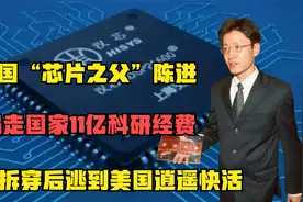 中国“芯片之父”陈进：骗走国家11亿科研经费，逃到美国逍遥快活
