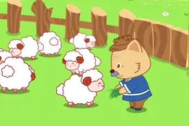 寓言故事：农夫的羊天天被狼偷吃了，农夫应该怎么办呢？视频封面