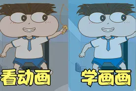 看动画学画画：4分钟手绘一个动漫简笔画小美女视频封面